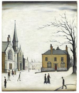 LS Lowry exhibition in Salford reveals artists dark side  LS Lowry  The  Guardian