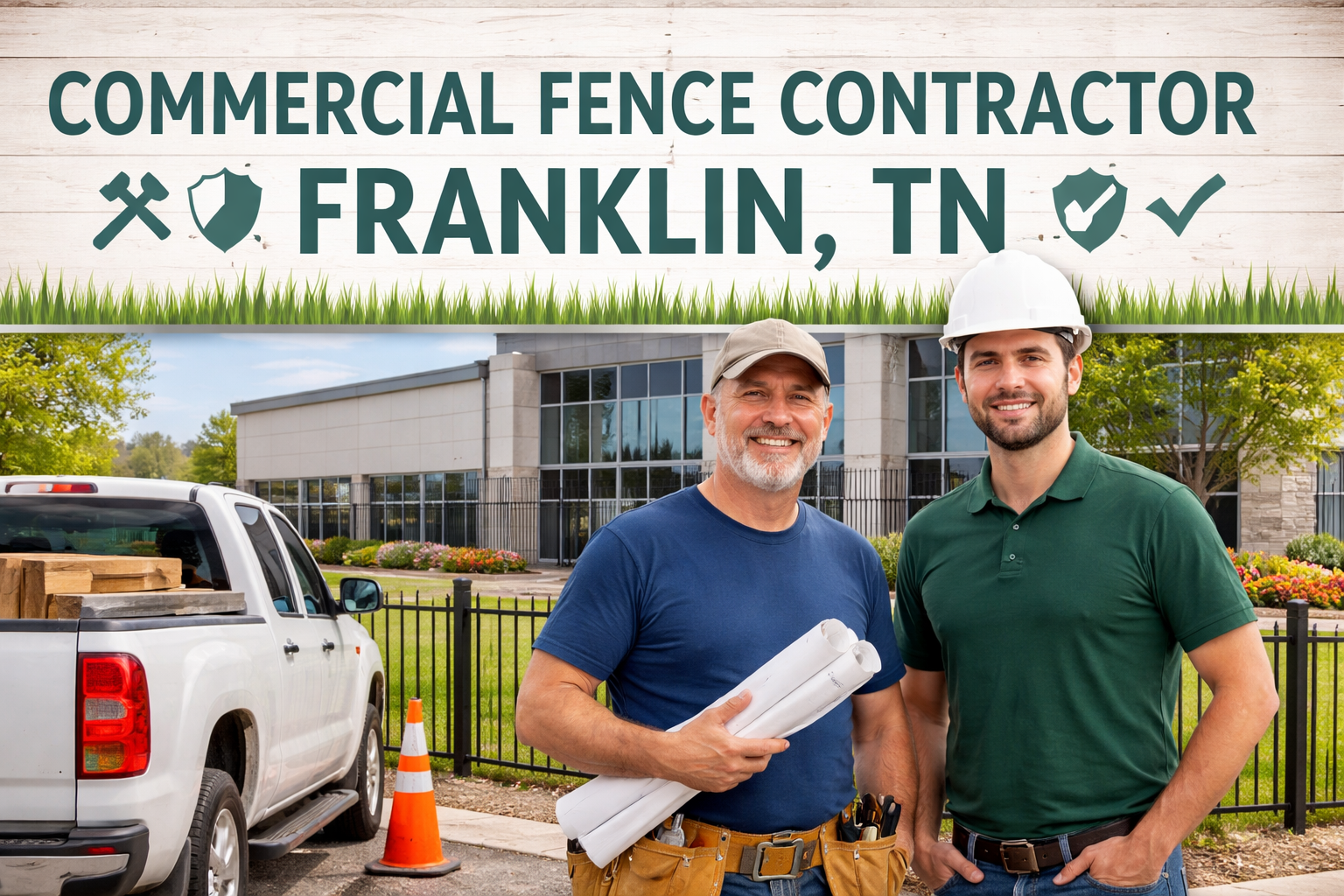 commercial fence contractor