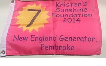 Kristen's Sunshine Foundation 2014 — Generator Services in Pembroke, MA
