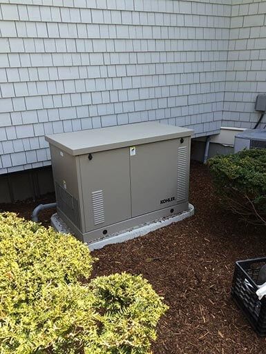 Newly Installed Generator — Generator Services in Pembroke, MA