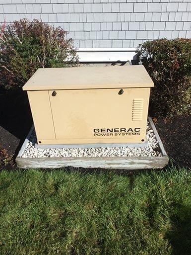 Residential Generator Elevated — Generator Services in Pembroke, MA