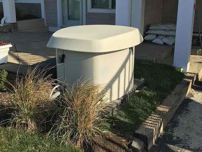 Generator Outside the House — Generator Services in Pembroke, MA