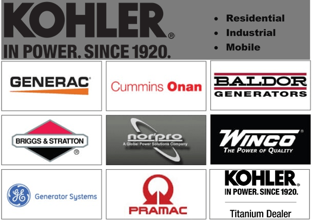 Service logos — Generator services & repair in Pembroke, MA