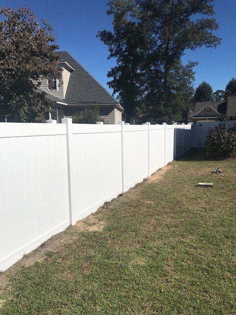 Wood Residential Fencing Installation in Hope Mills, NC