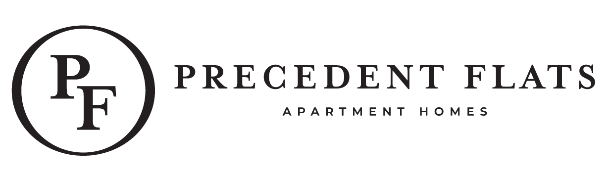 Precedent Flats Horizontal Logo