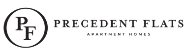 Precedent Flats Horizontal Logo