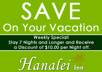 Save on your vacation weekly special promo