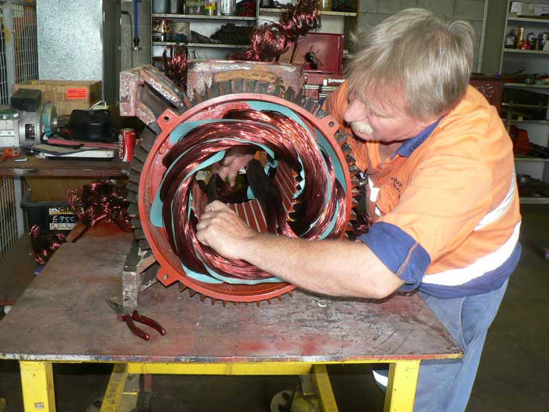 Electric Motors Repair — Electrical Service in Paget, QLD