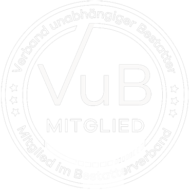 Hinweis auf die Mitgliedschaft im Bestatterverband