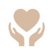 Icon: Herz in Händen – Begleitung im Trauerfall in Güstrow