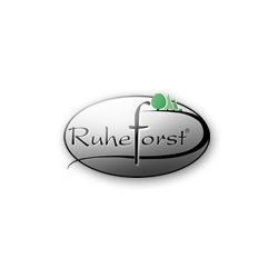 Ein Logo für eine Firma namens Ruheforst.
