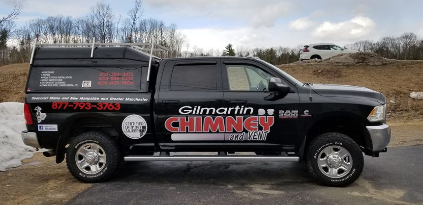 Company Truck — Rochester, NH — Gilmartin Chimney and Vent