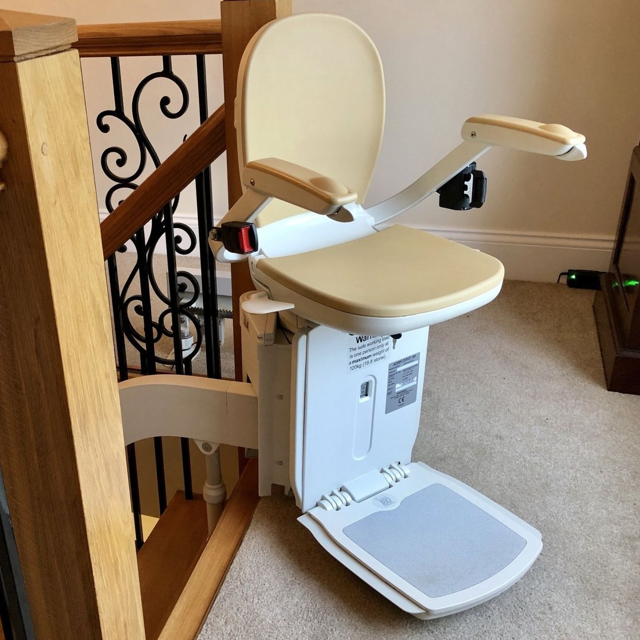 Curved stairlift Stoke on Trent