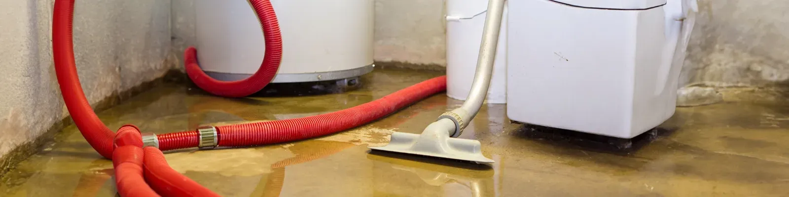 Flooded furnace or boiler, water damage, Bill Leary AC & Heating, HVAC repair and service.