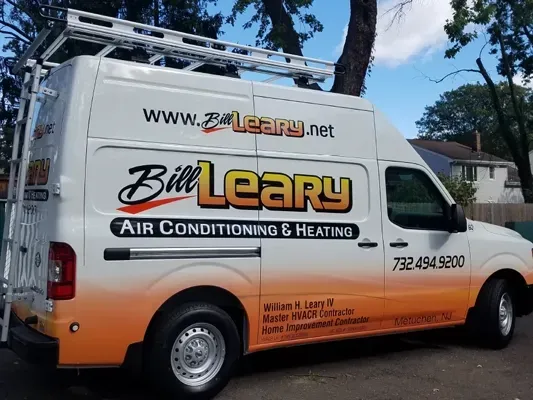 Bill Leary Air Conditioning & Heating, Metuchen, NJ, truck image.