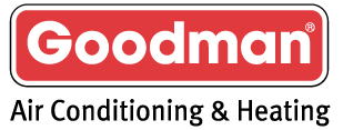 Logo for Goodman Air Conditioning & Heating HVAC Manufacturer.