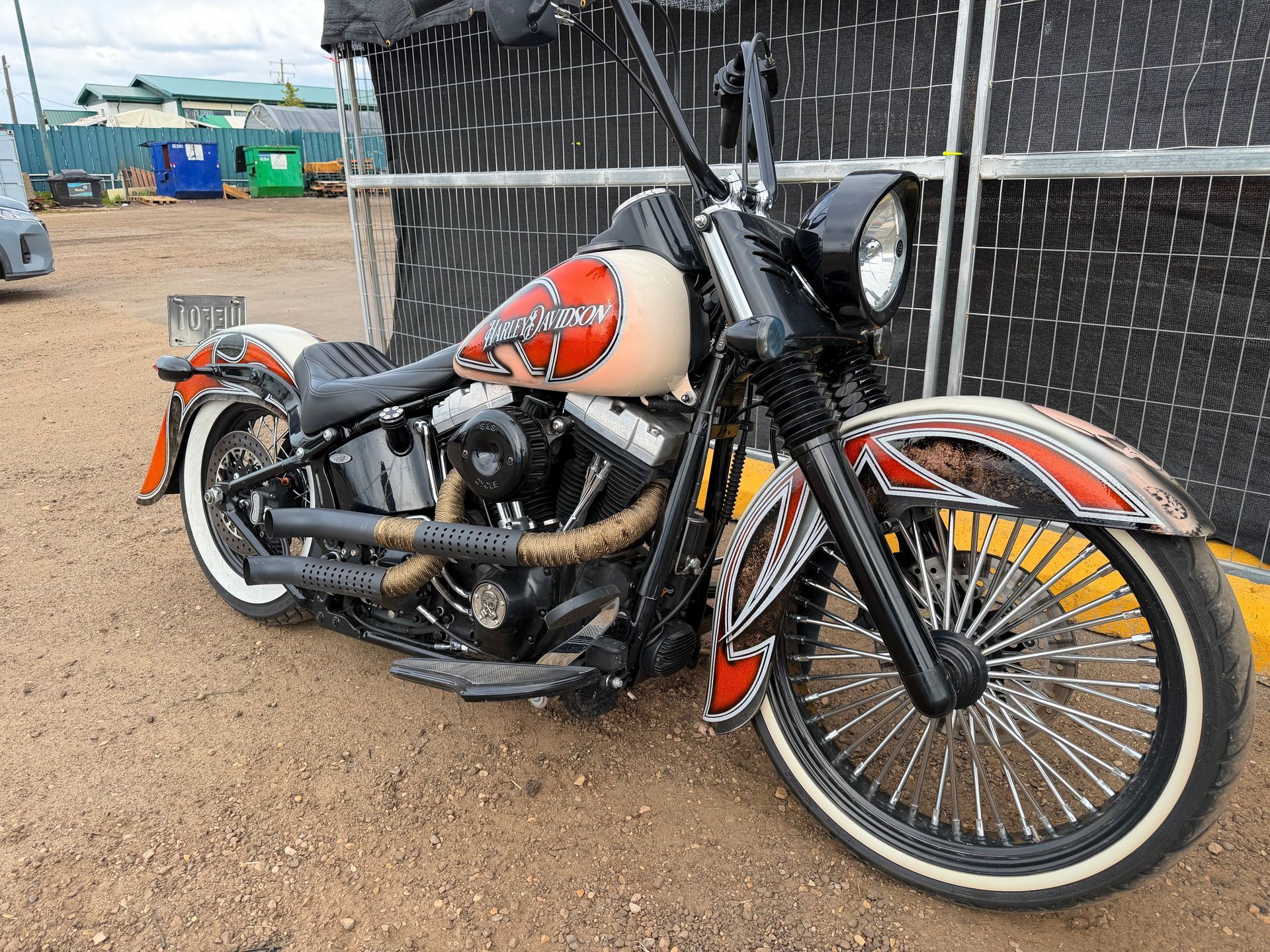 Custom Painted 2012 Harley-Davidson Heritage Softail Slim - View 3