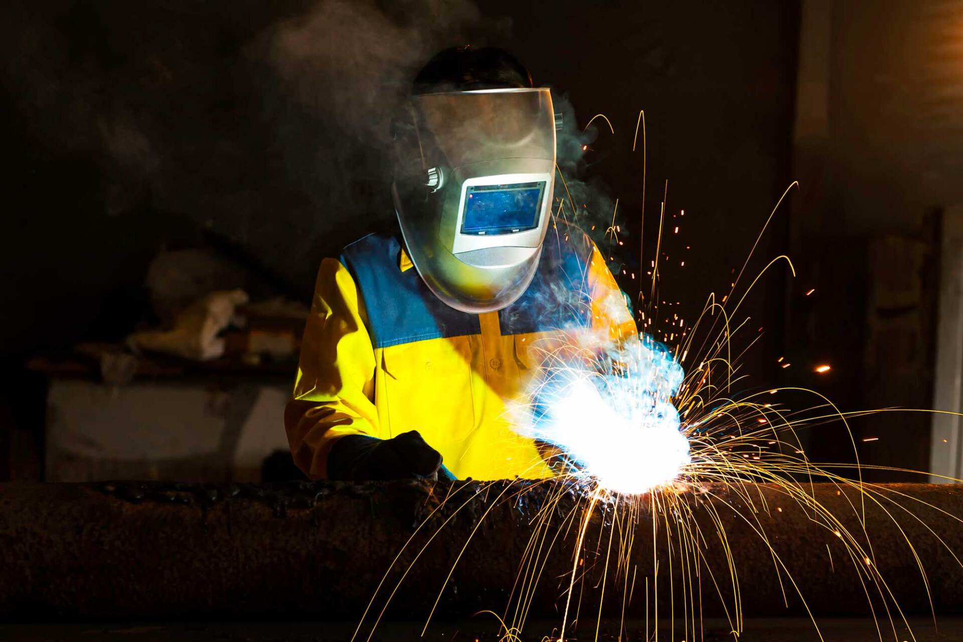 Worker with Welding Tool — Los Angeles, CA — LW Designs