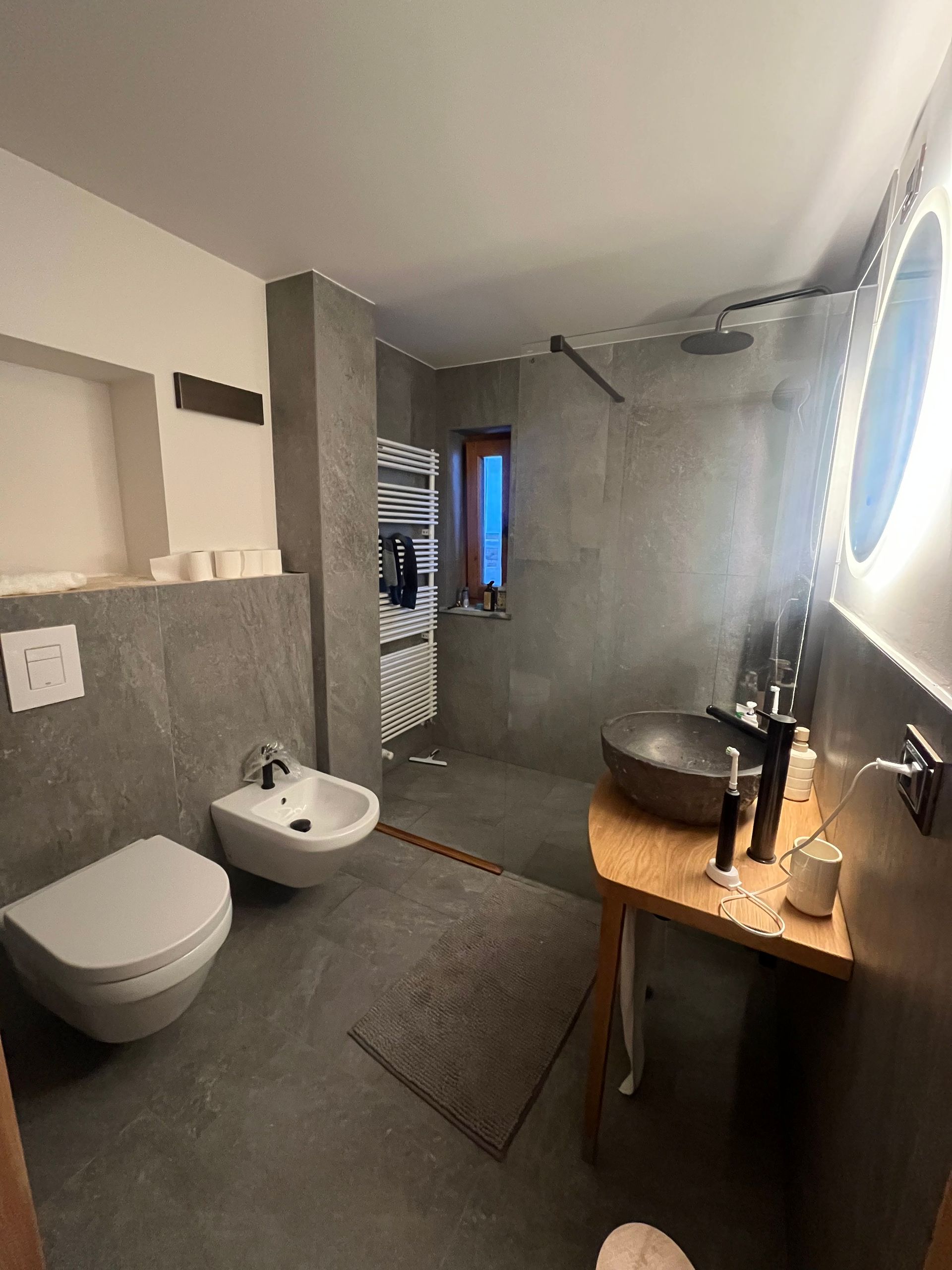 newly renovated bathroom