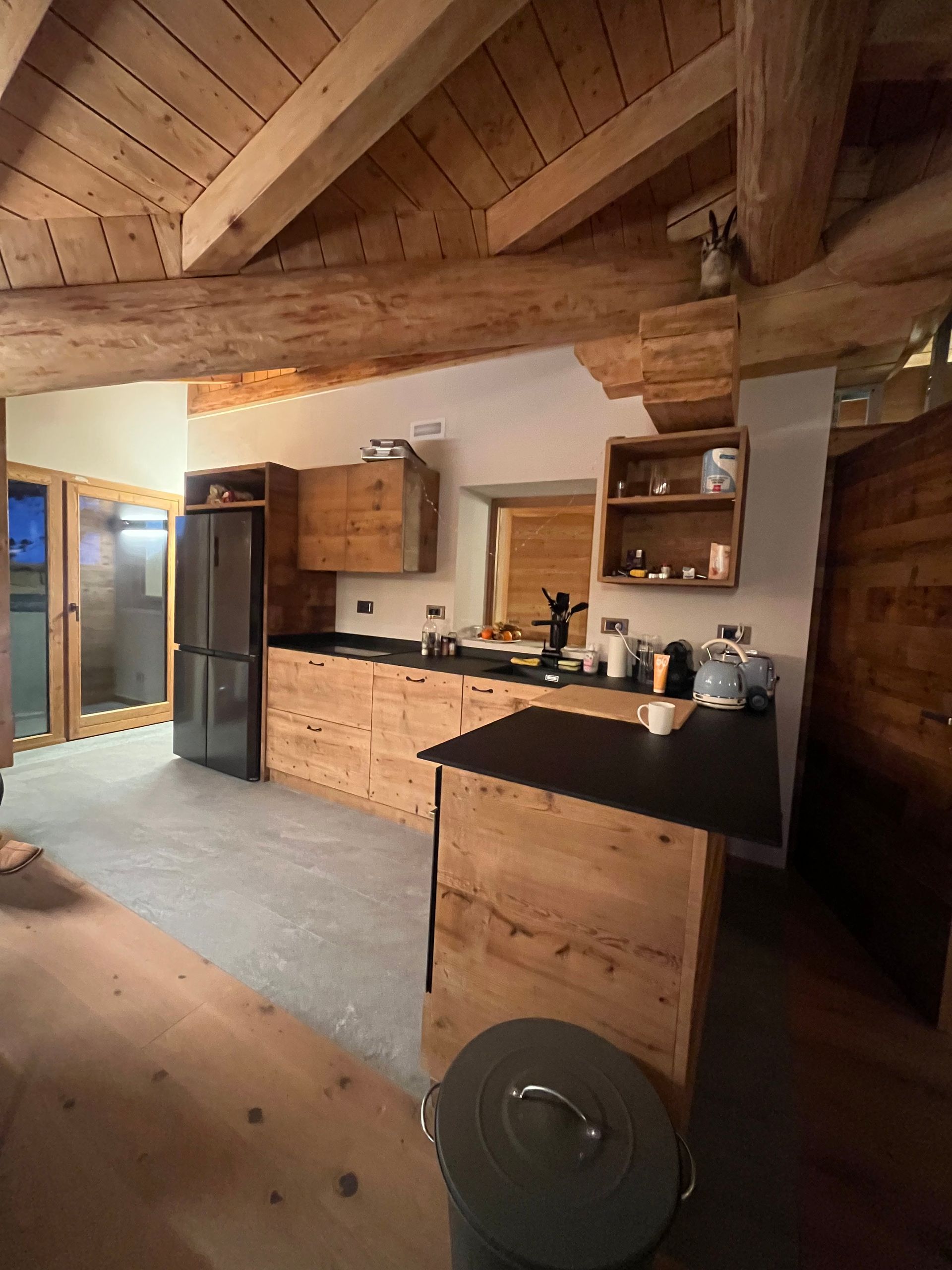 newly renovated living room