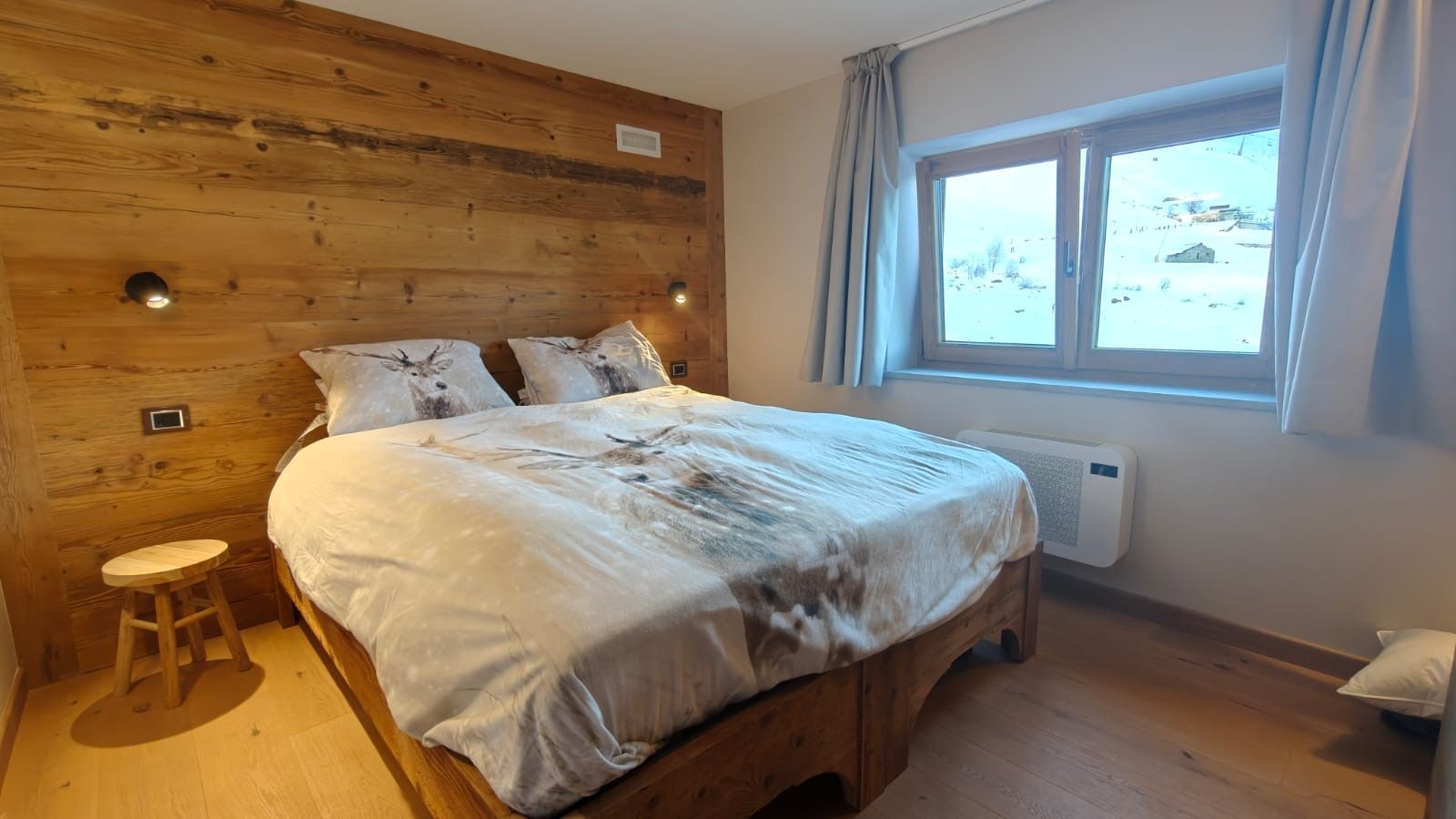 newly renovated bedroom