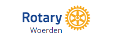 Rotary Woerden-logo: blauwe 