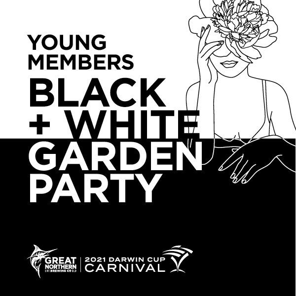 Darwin Cup Carnival 2021 Black and White Garden Party