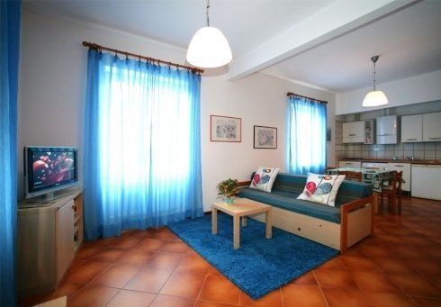 Monolocale con divano-letto