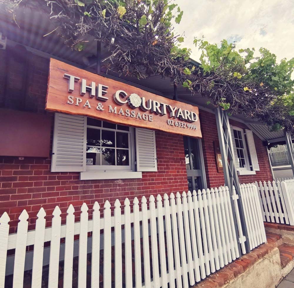 The Courtyard Spa Shop Front — Thai Massage In Bathurst, NSW