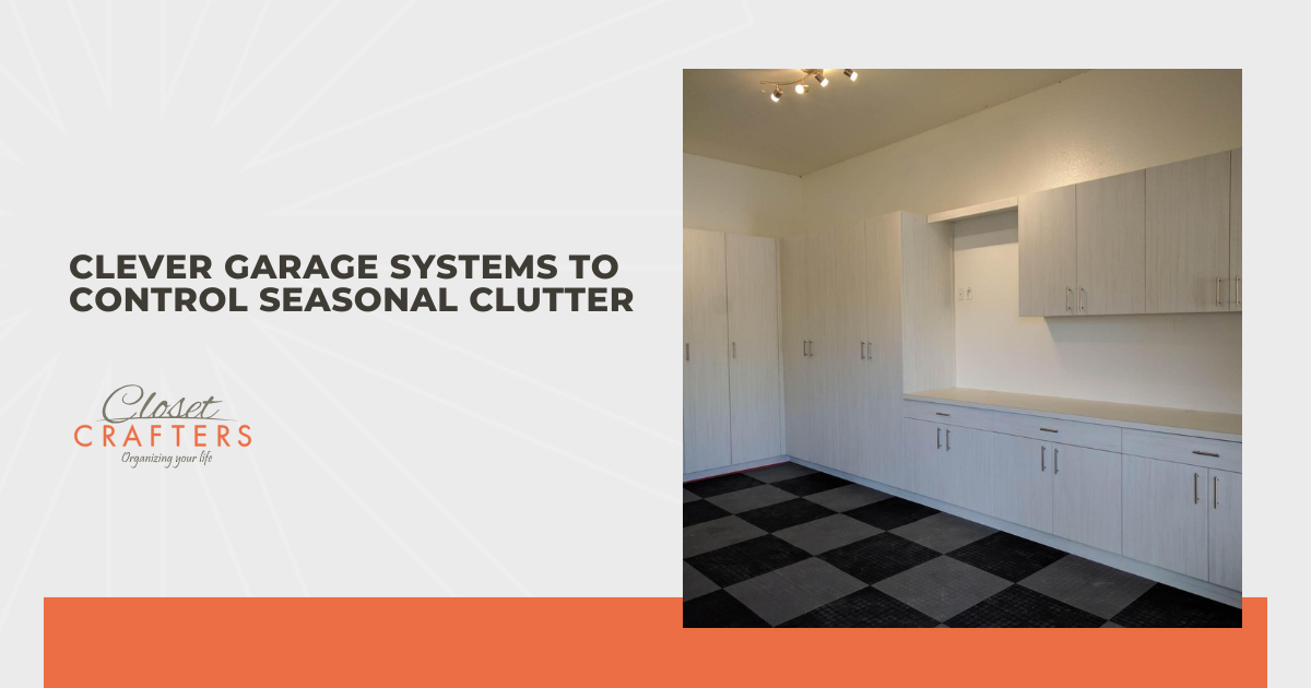 Clever Garage Systems to Control Seasonal Clutter