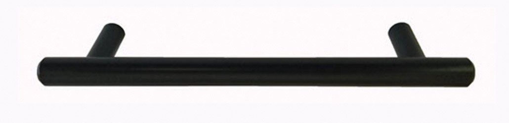 Bar Handle, Black, 6-1/2