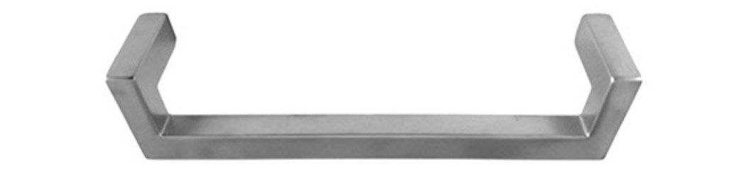 Modern Drop Handle, Brushed Nickel, 5-3/8