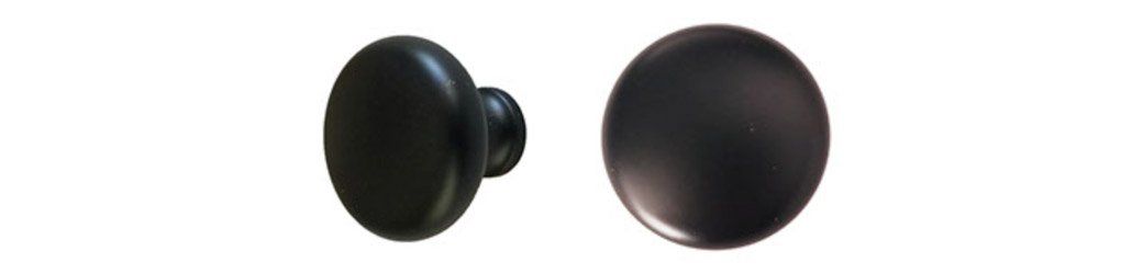 Round Knob, Oil Rubbed Bronze, 1-1/4