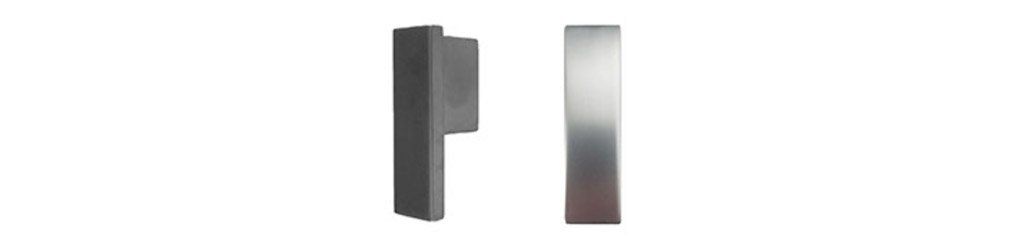 Mod Knob, Matt Aluminum, 1/2