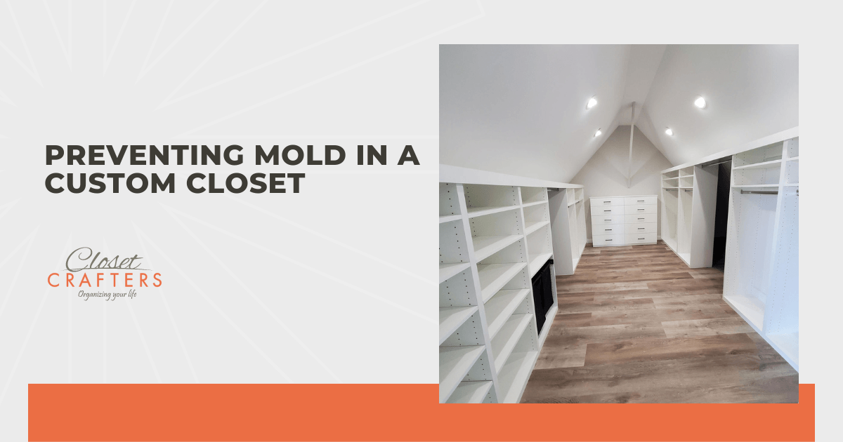 Preventing Mold in a Custom Closet