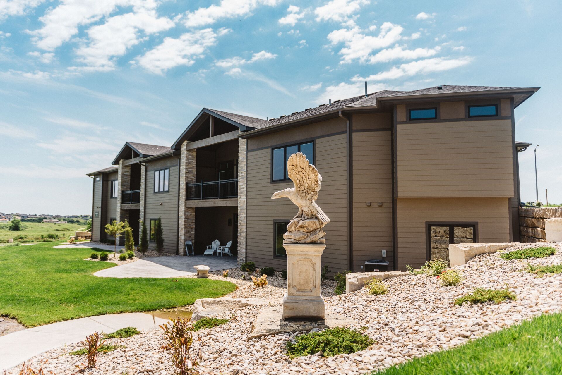 Exterior of a Home Build