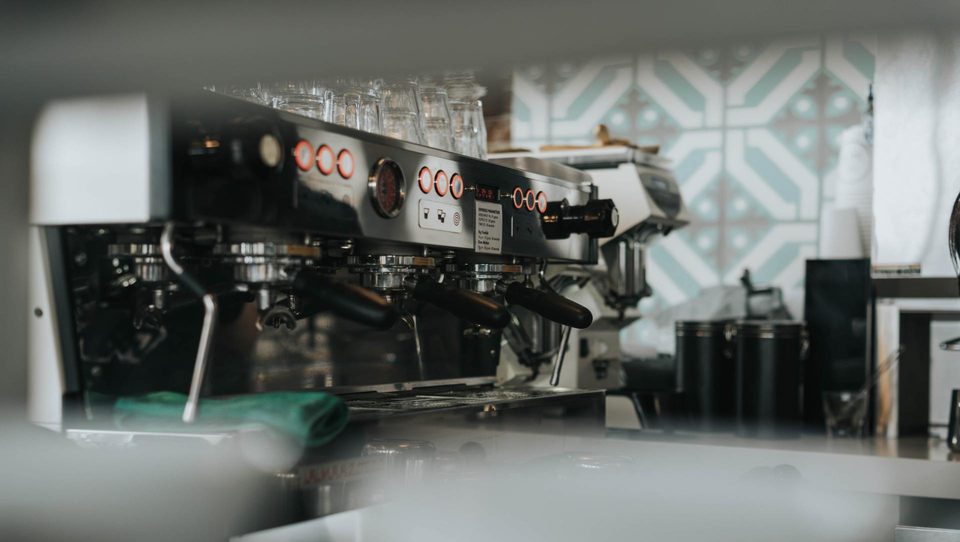 La máquina de espresso: las partes