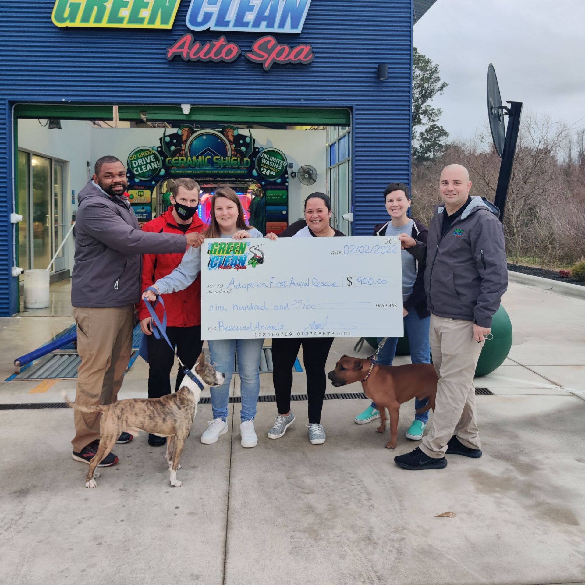 car wash fundraisers at green clean auto spa
