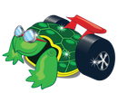GREEN CLEAN AUTO Turbo the Turtle logo
