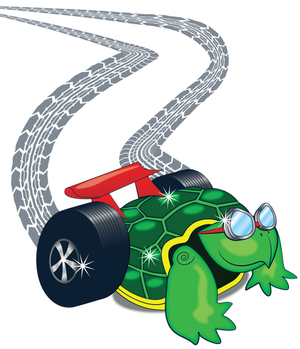 green clean auto spa turtle logo TURBO THE TURTLE
