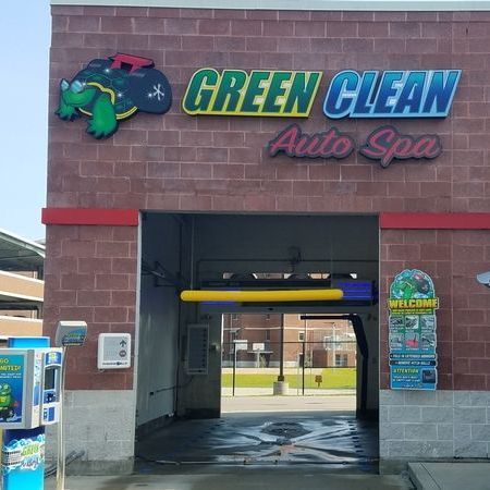 Green Clean Auto Spa Courthouse Bay on Camp Lejeune Touch Free Car Wash
