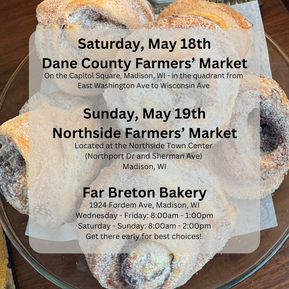 A poster for dane county farmers ' market and sunday may 19th northside farmers ' market