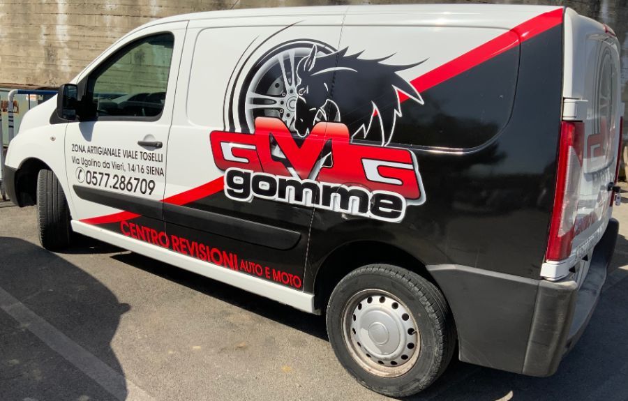 furgone dell'officina