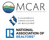 A yellow and green logo for real estate and realtor