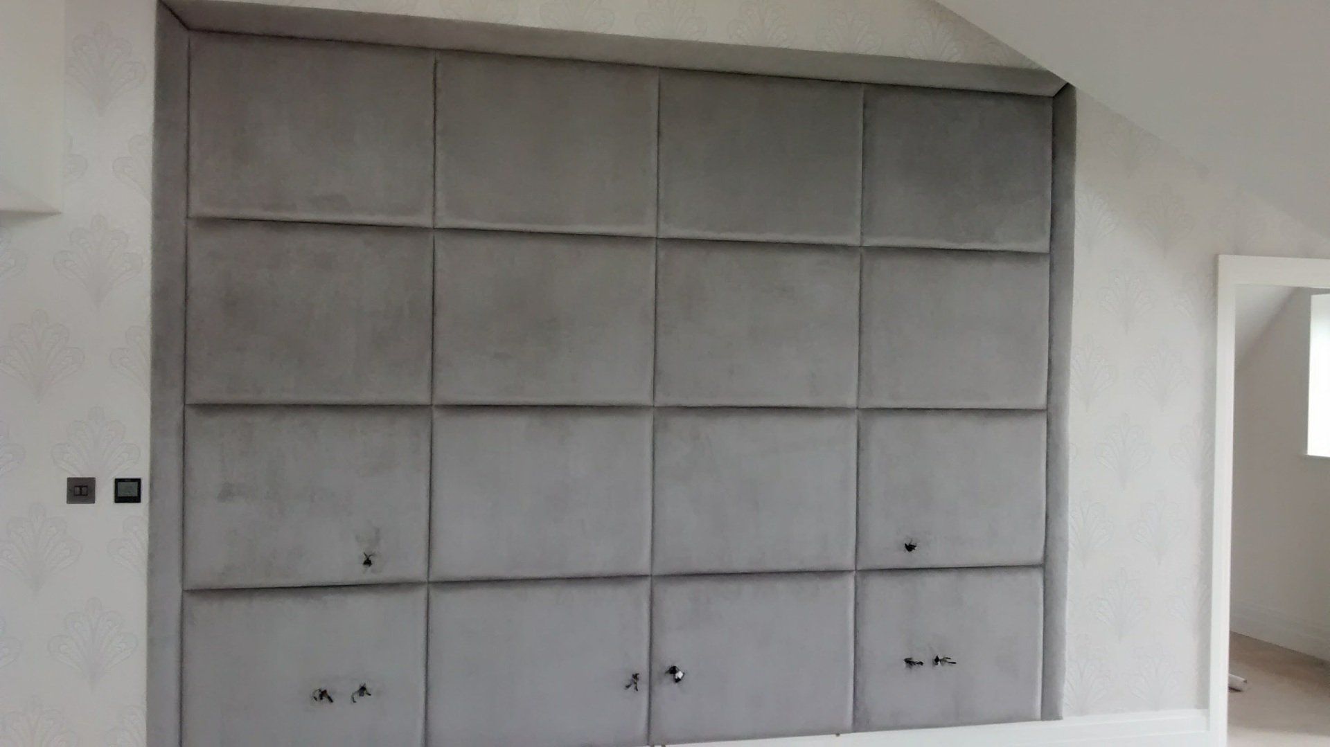 Stylish headboards and soft furnishings