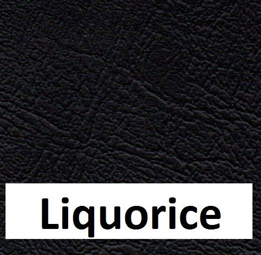 Faux Leather liquorice