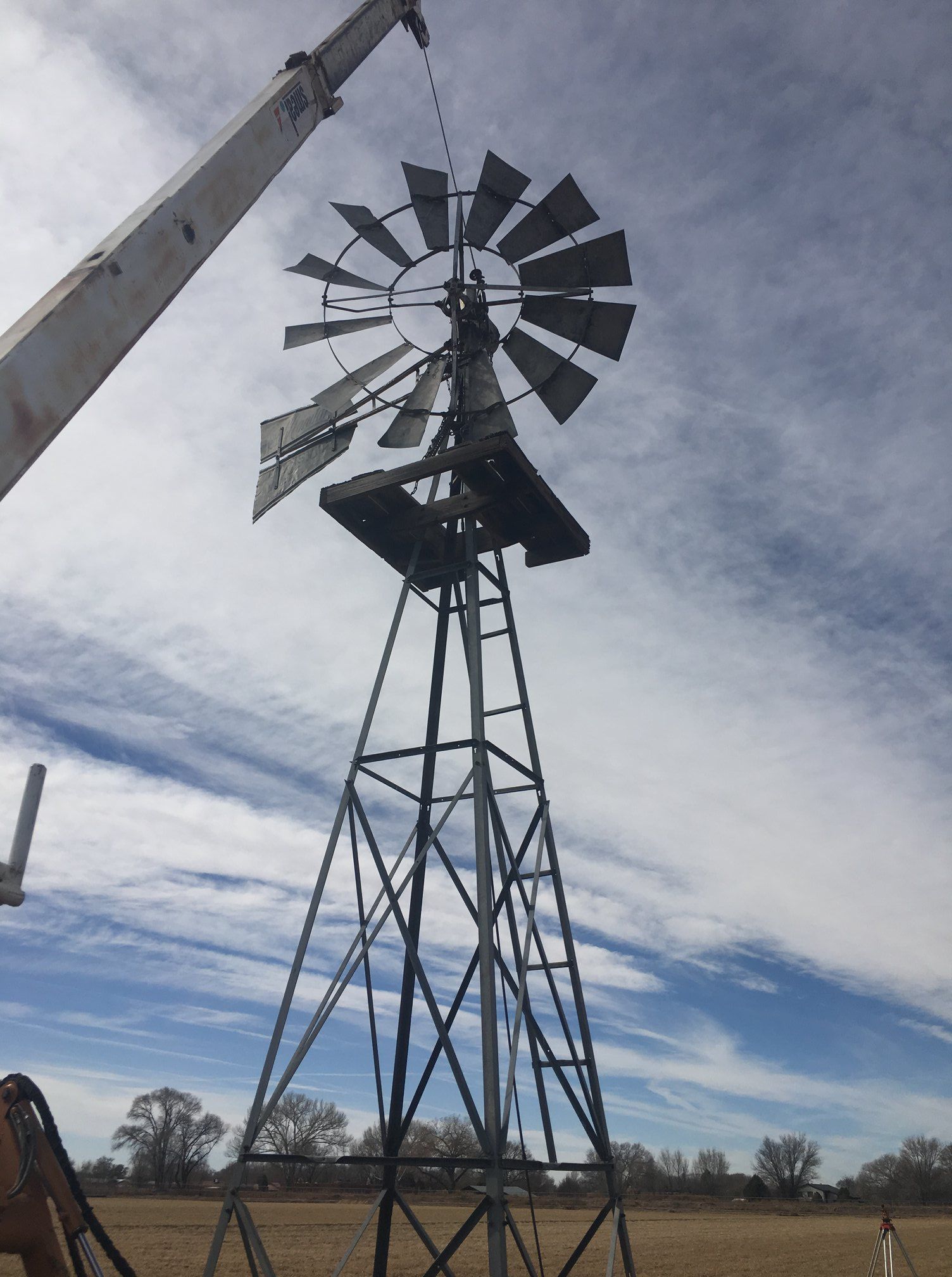Metal Windmill — Lemitar, NM — Williams Windmill