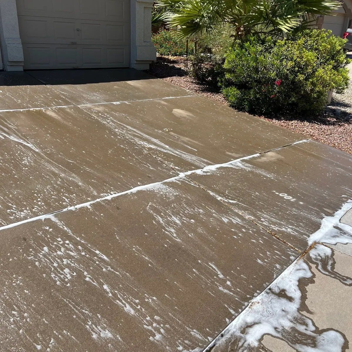 driveway pressure washing services in Phoenix, AZ