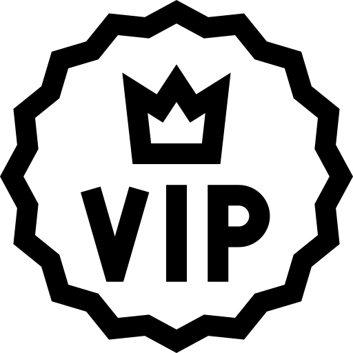 VIP Icon With Crown