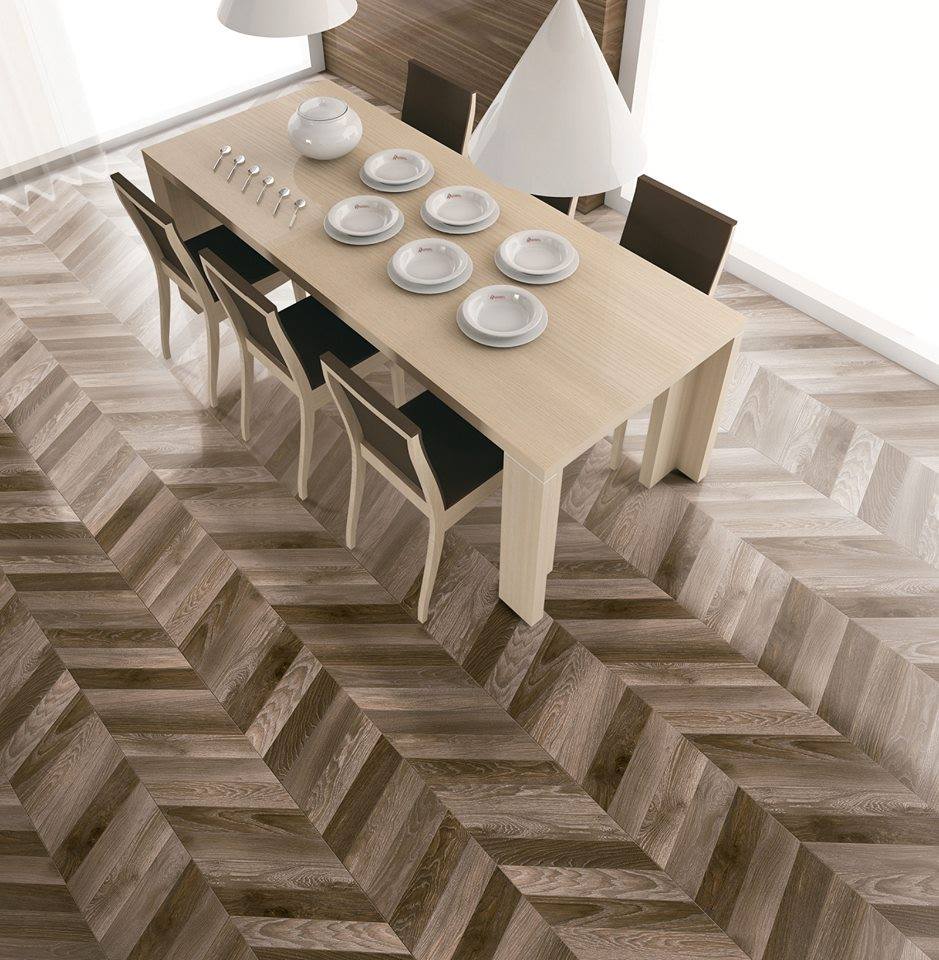 אריחים דמוי פרקט